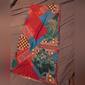 UO medium patterned maxi skirt